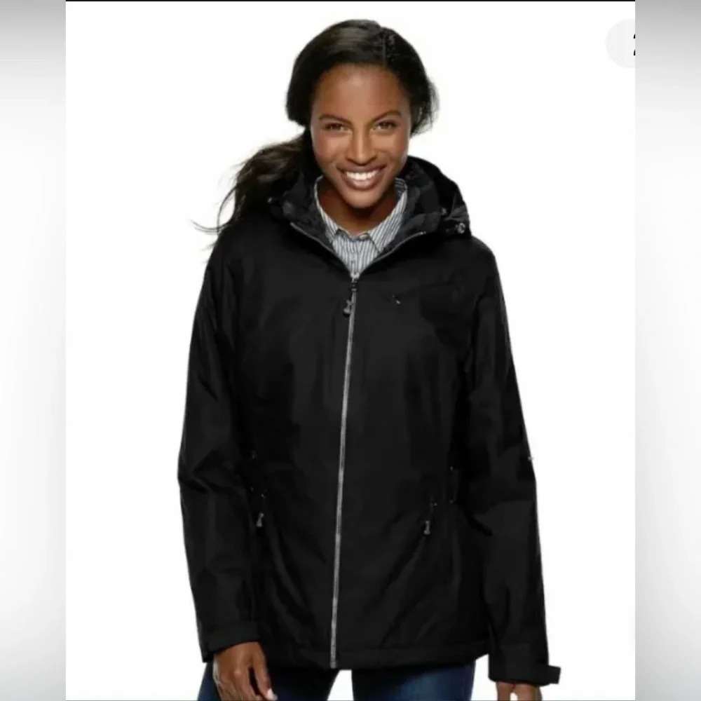 ZeroXposure Women’s Natalia Midweight Insulated Jacket Winter Black Size S